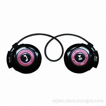 Neckband Sports MP3 Player Wireless Bluetooth Headset, Earphone for Smartphones/iPhone, 3.7V Voltage